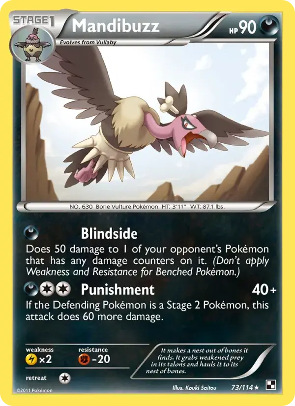 Mandibuzz - 73/115 - Black & White