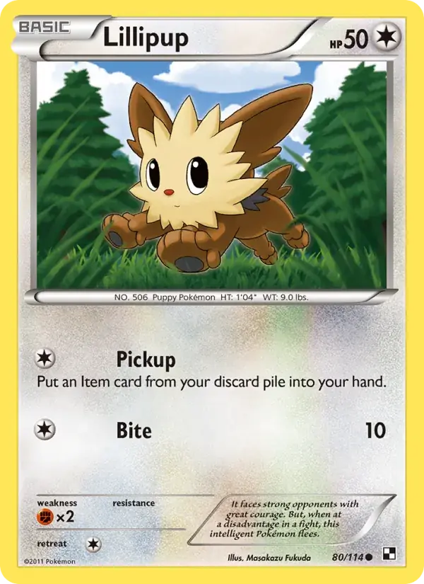 Lillipup - 80/115 - Black & White