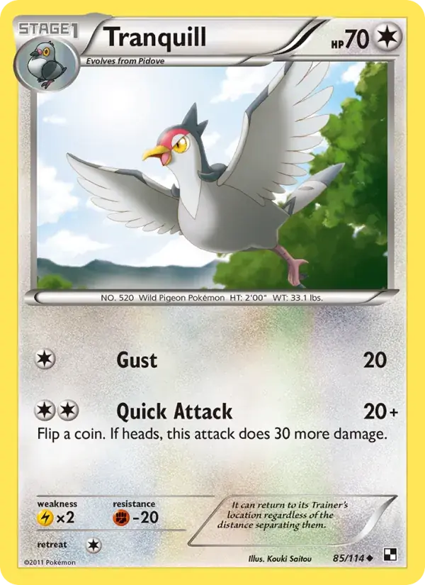 Tranquill - 85/115 - Black & White