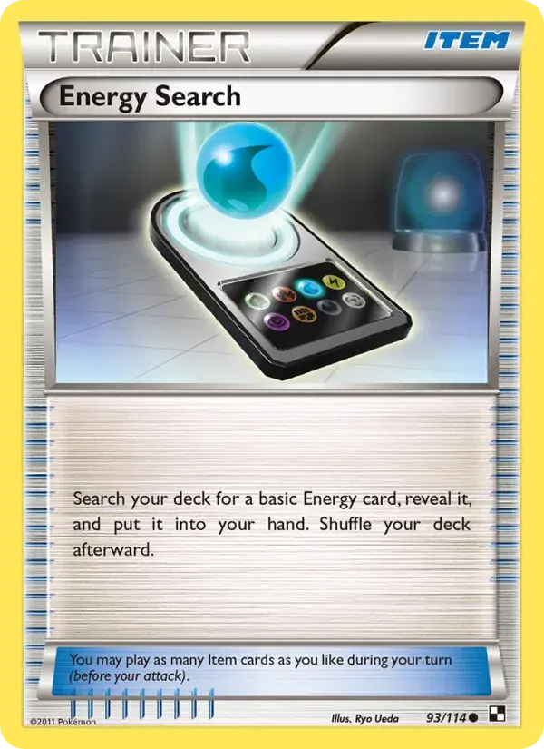 Energy Search - 93/115 - Black & White