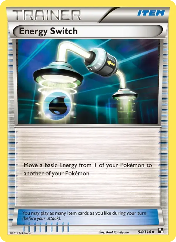 Energy Switch - 94/115 - Black & White