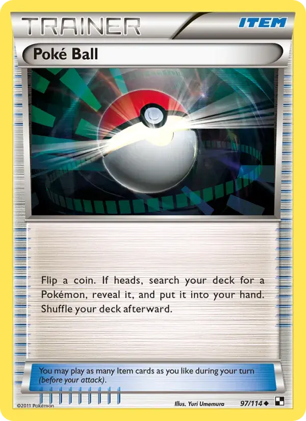 Poké Ball - 97/115 - Black & White