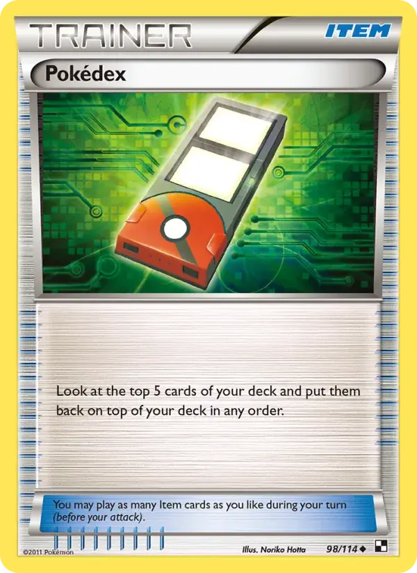 Pokédex - 98/115 - Black & White