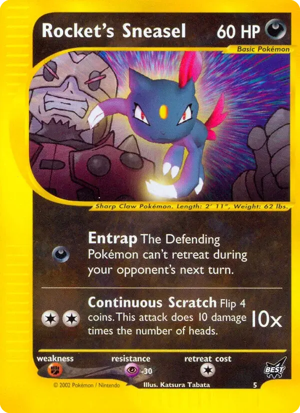 Rocket’s Sneasel - 5/9 - Best of game