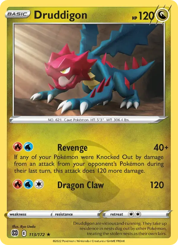 Druddigon - 113/186 - Brilliant Stars