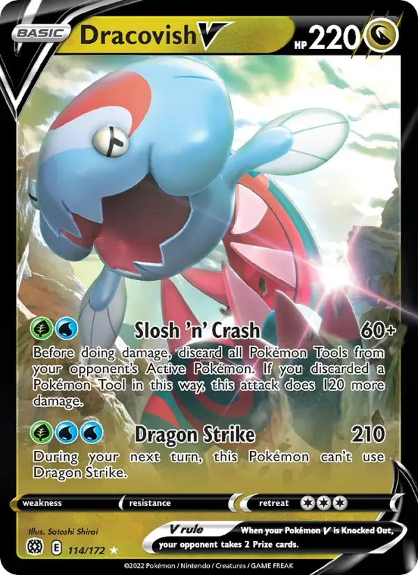 Dracovish V - 114/186 - Brilliant Stars