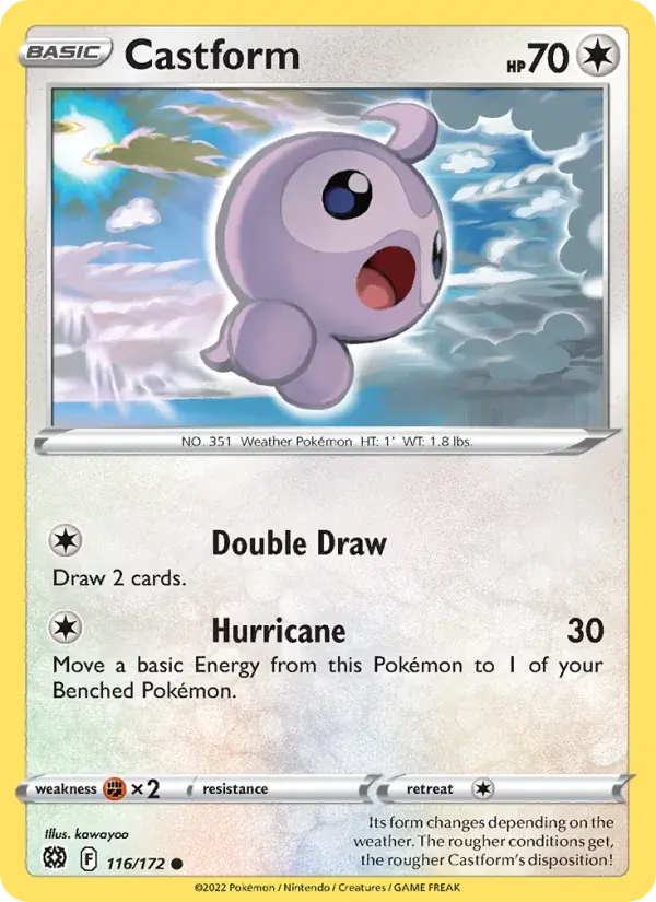 Castform - 116/186 - Brilliant Stars