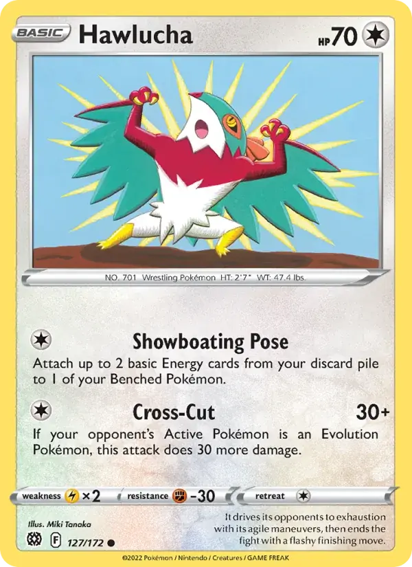 Hawlucha - 127/186 - Brilliant Stars