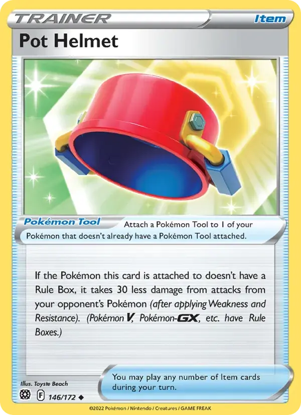 Pot Helmet - 146/186 - Brilliant Stars
