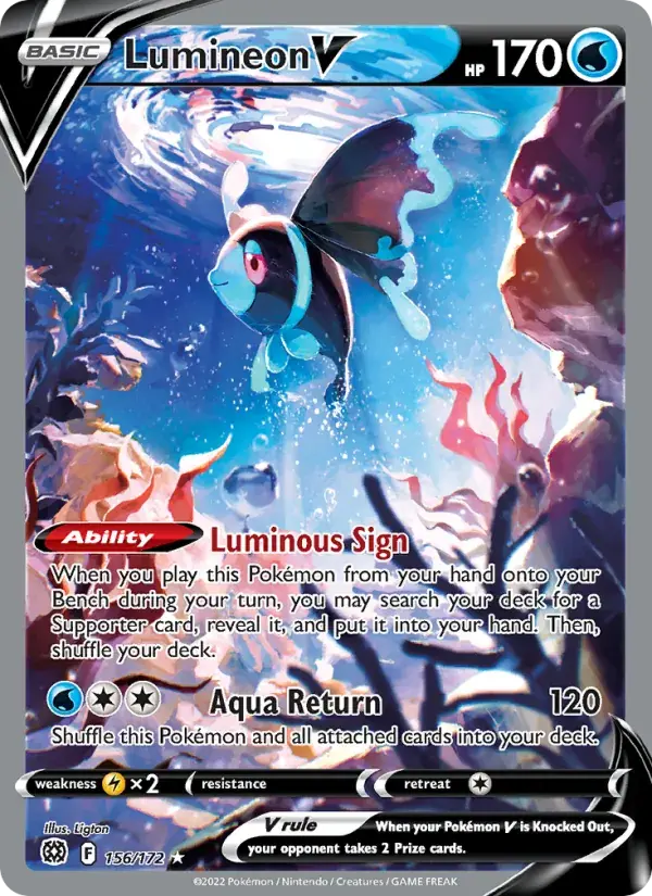 Lumineon V - 156/186 - Brilliant Stars