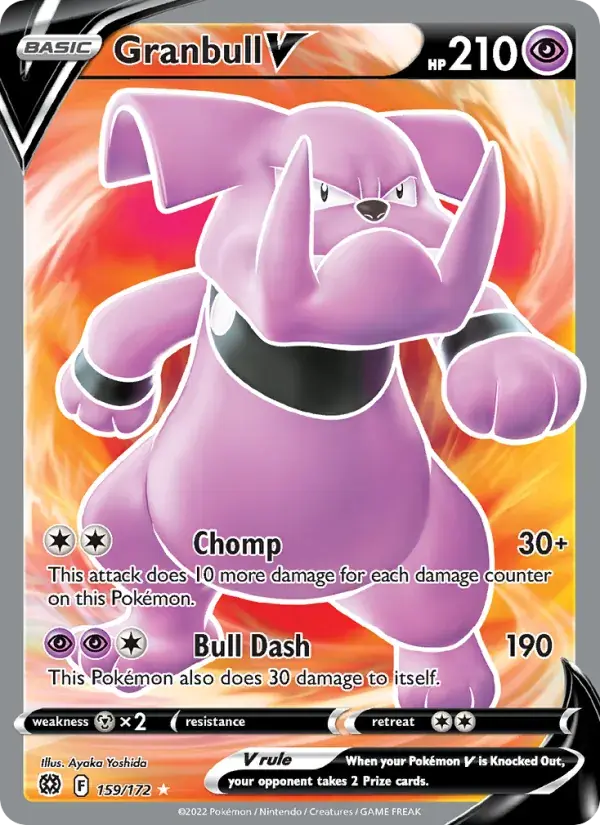 Granbull V - 159/186 - Brilliant Stars