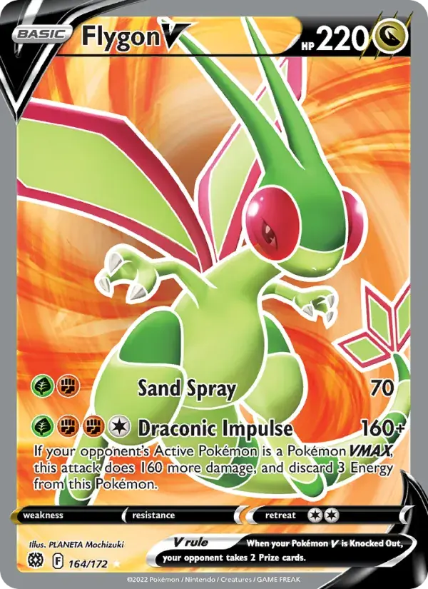 Flygon V - 164/186 - Brilliant Stars