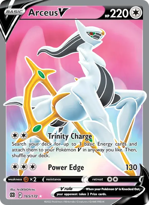 Arceus V - 165/186 - Brilliant Stars