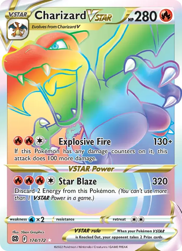 Charizard VSTAR - 174/186 - Brilliant Stars