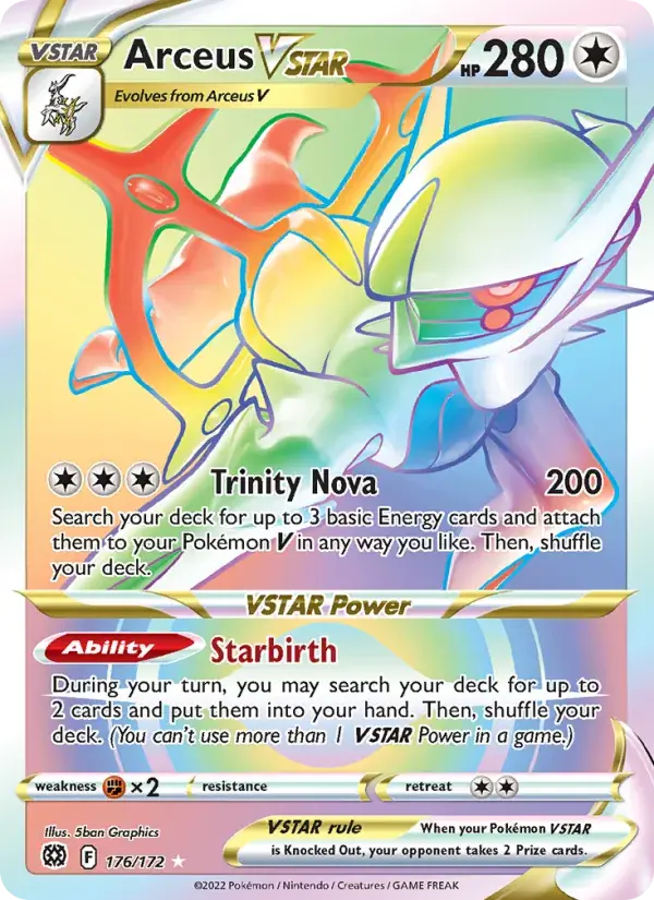 Arceus VSTAR - 176/186 - Brilliant Stars