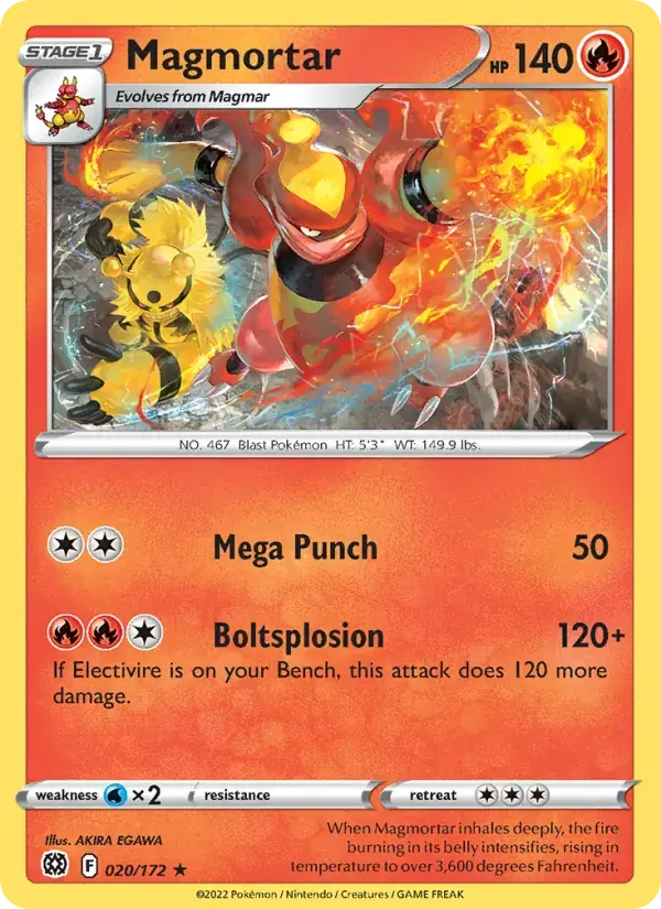 Magmortar - 020/186 - Brilliant Stars