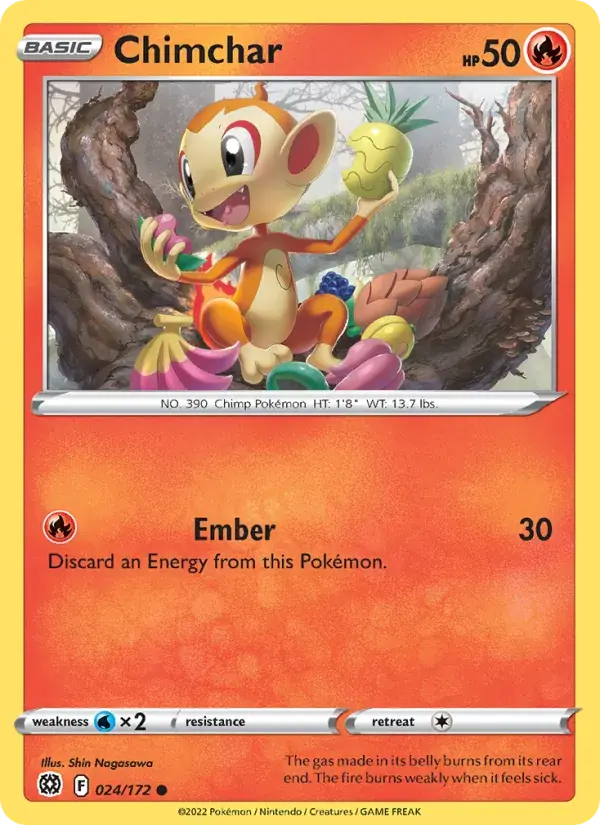 Chimchar - 024/186 - Brilliant Stars