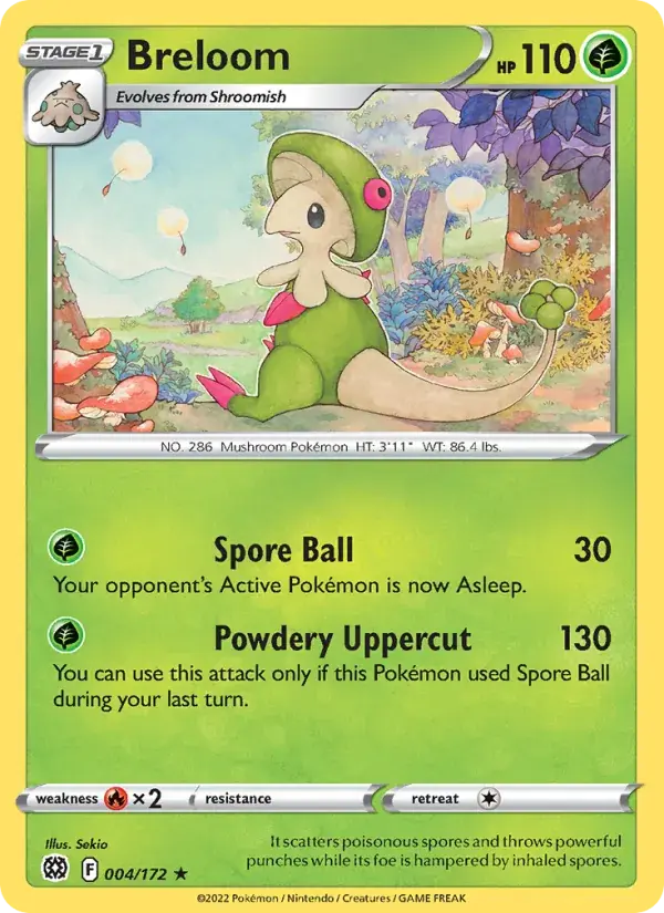 Breloom - 004/186 - Brilliant Stars
