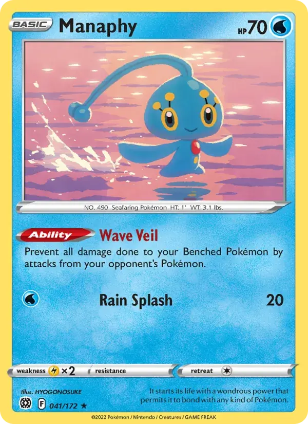Manaphy - 041/186 - Brilliant Stars