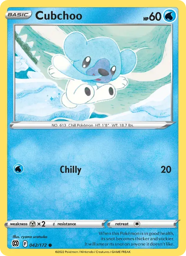 Cubchoo - 042/186 - Brilliant Stars