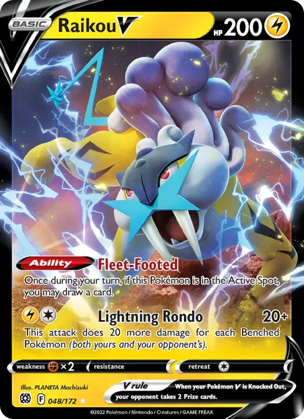Raikou V - 048/186 - Brilliant Stars