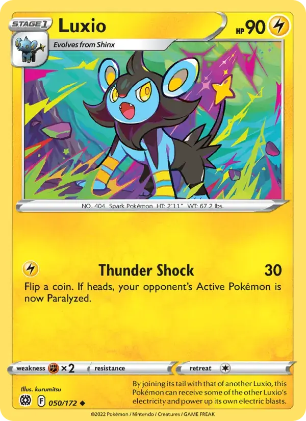 Luxio - 050/186 - Brilliant Stars