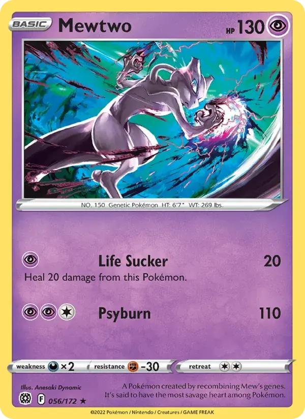 Mewtwo - 056/186 - Brilliant Stars