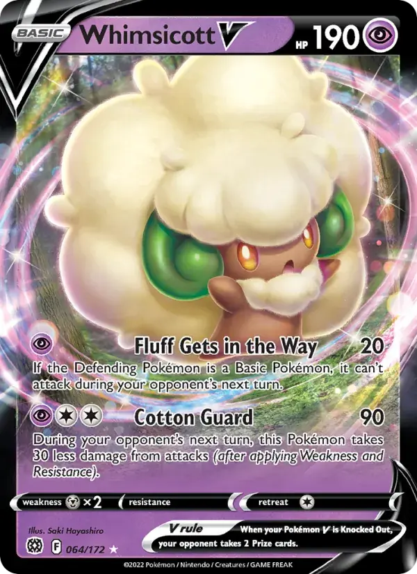 Whimsicott V - 064/186 - Brilliant Stars