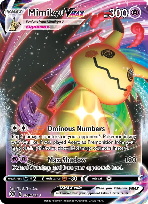 Mimikyu VMAX - 069/186 - Brilliant Stars