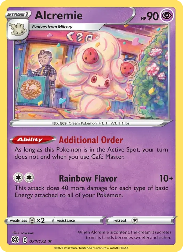 Alcremie - 071/186 - Brilliant Stars