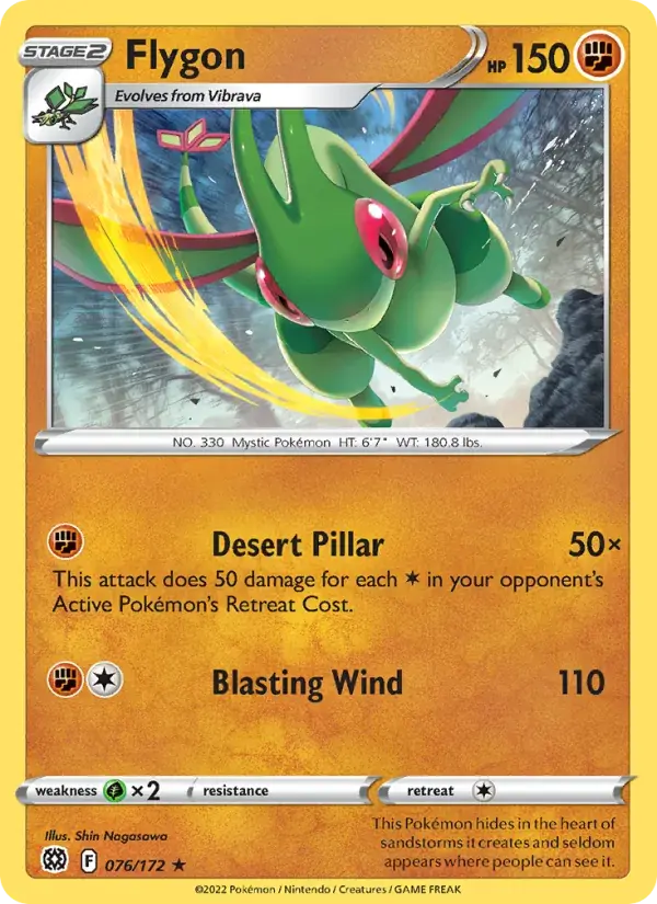 Flygon - 076/186 - Brilliant Stars