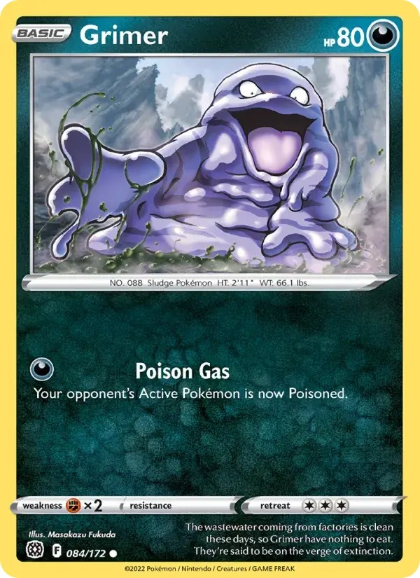 Grimer - 084/186 - Brilliant Stars