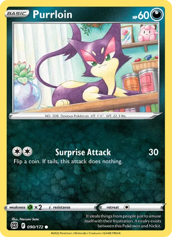 Purrloin - 090/186 - Brilliant Stars