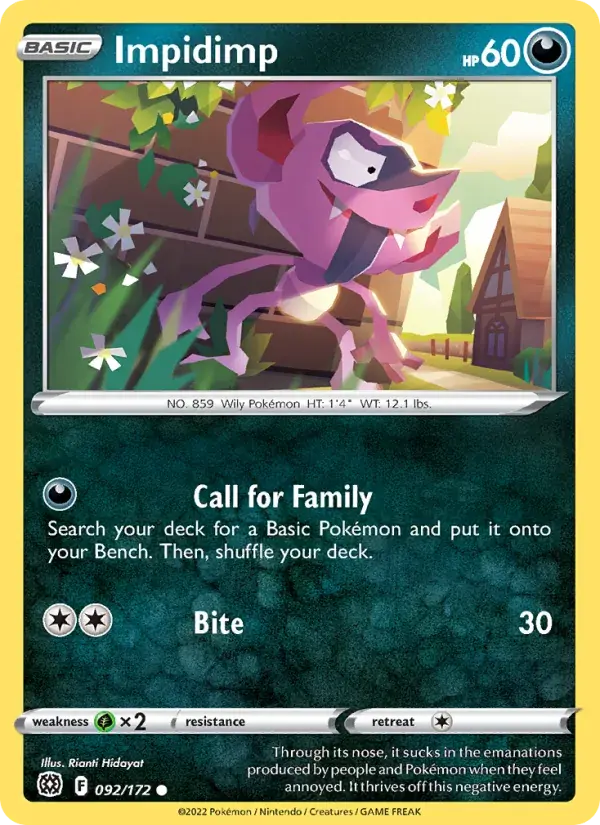 Impidimp - 092/186 - Brilliant Stars