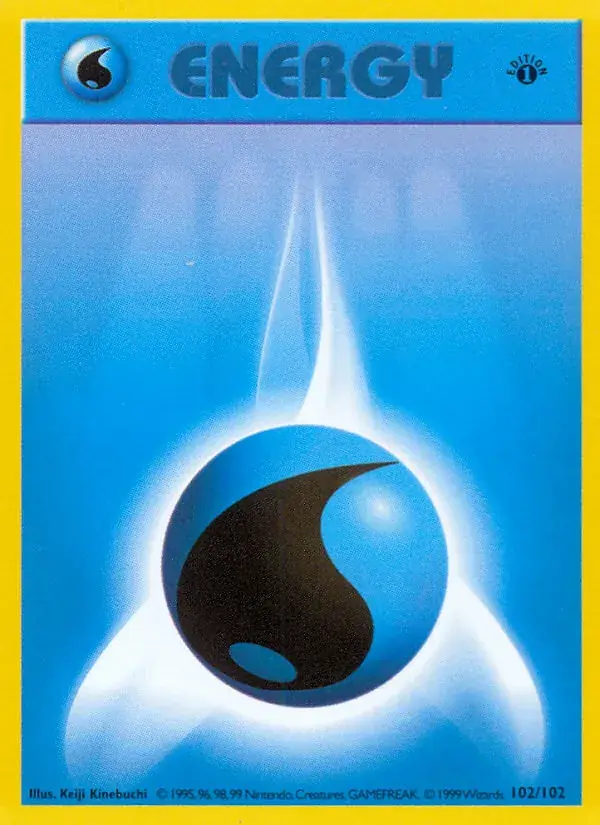 Water Energy - 102/102 - Base Set