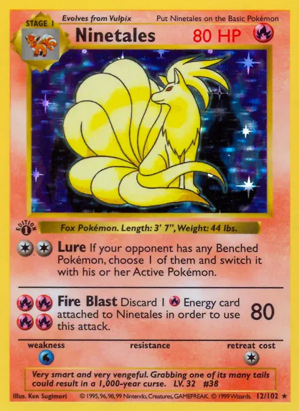 Ninetales - 12/102 - Base Set