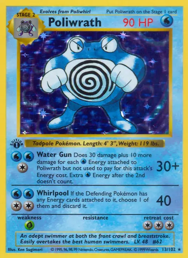 Poliwrath - 13/102 - Base Set