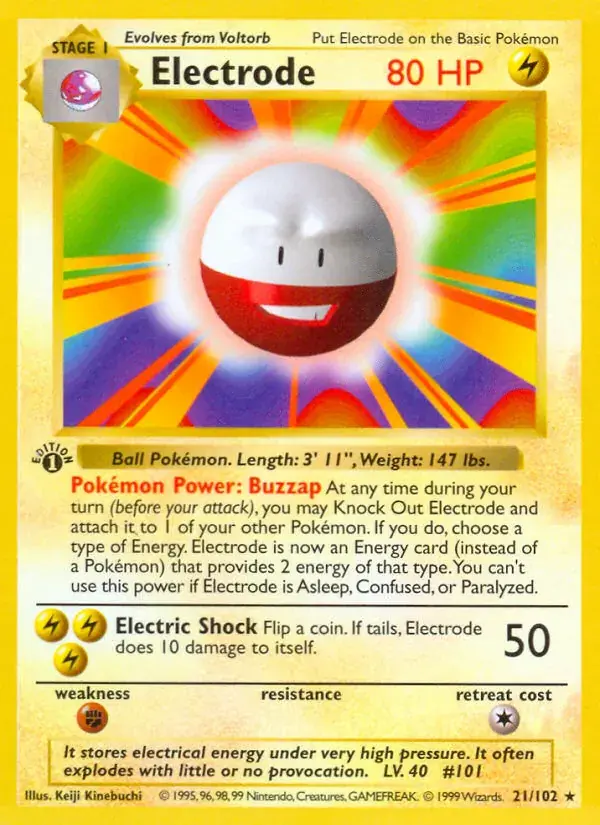 Electrode - 21/102 - Base Set