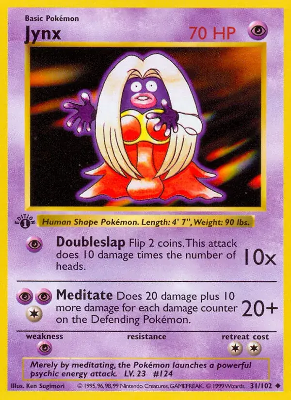 Jynx - 31/102 - Base Set