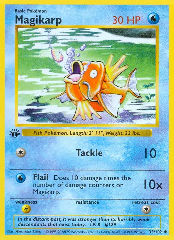 Magikarp - 35/102 - Base Set