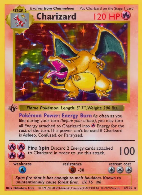 Charizard - 4/102 - Base Set