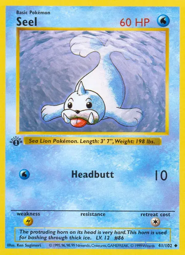 Seel - 41/102 - Base Set