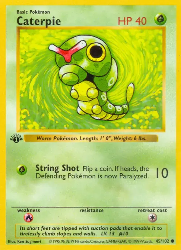 Caterpie - 45/102 - Base Set