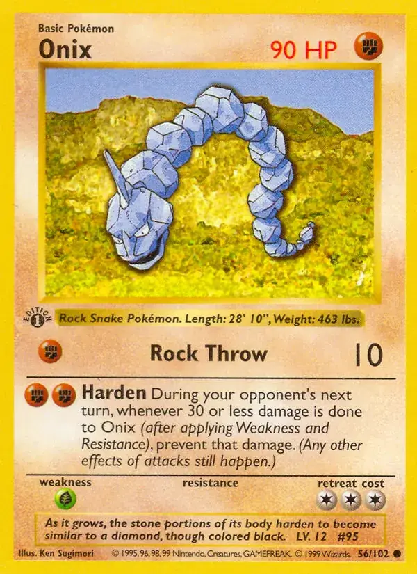Onix - 56/102 - Base Set