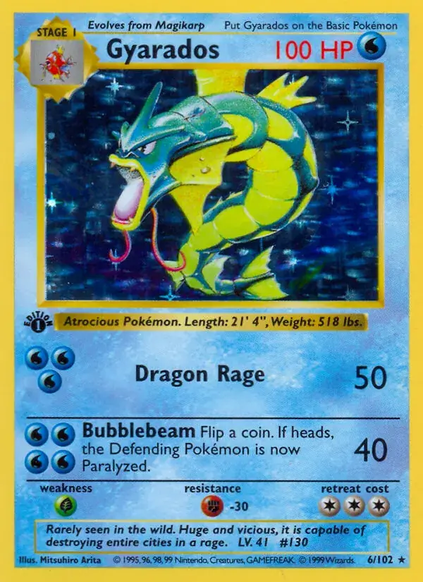 Gyarados - 6/102 - Base Set