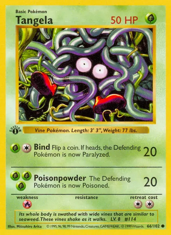 Tangela - 66/102 - Base Set