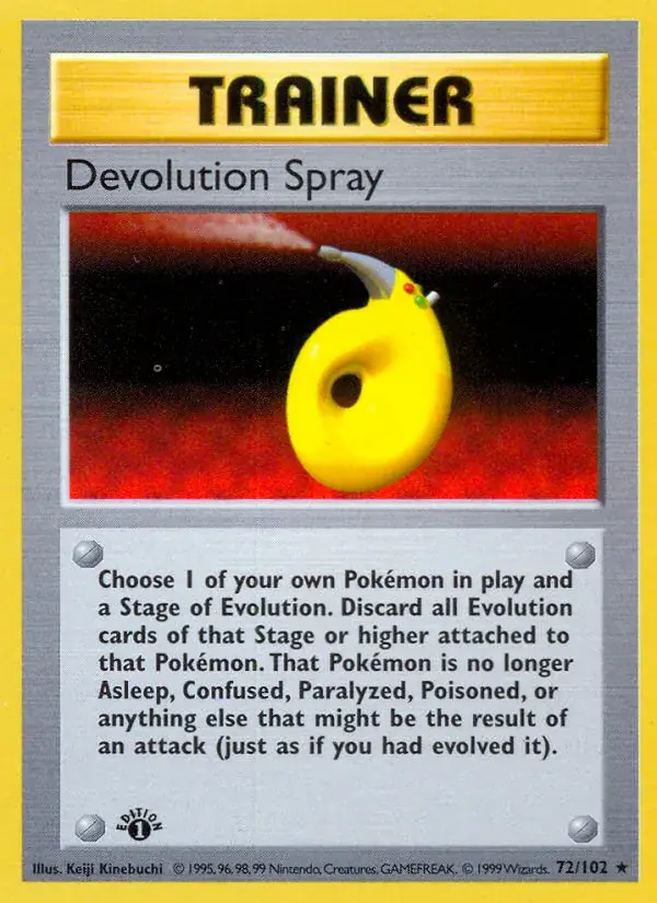 Devolution Spray - 72/102 - Base Set
