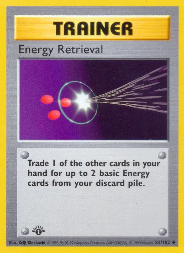 Energy Retrieval - 81/102 - Base Set