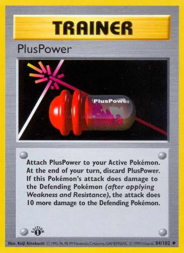 PlusPower - 84/102 - Base Set