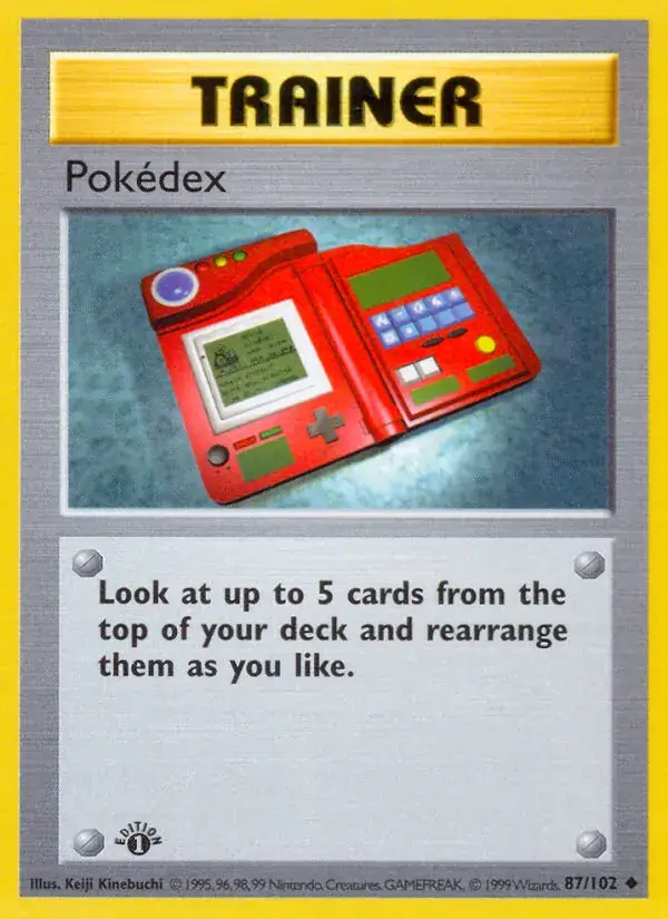 Pokédex - 87/102 - Base Set